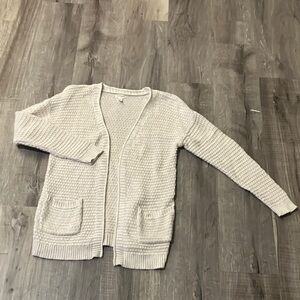 Cat & Jack girls Cream Cardigan Sweater
